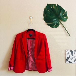 The Limited Red Blazer